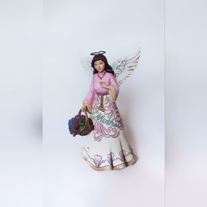 Jim Shore Statue, Heartwood Creek Mother Angel 4052053, 2015
